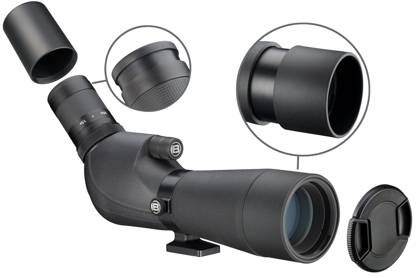 BRESSER Corvette 15-45x60 Spektiv - wasserdicht