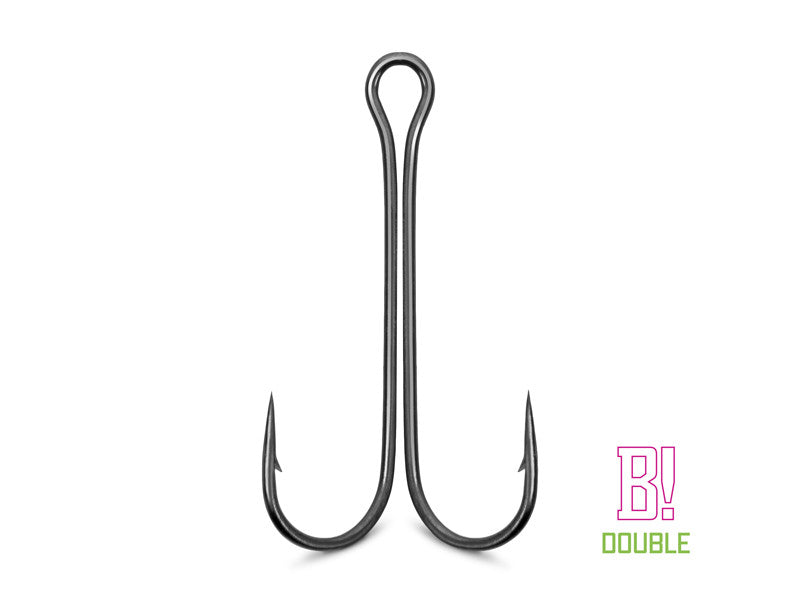 Zwillingshaken Delphin B! Double / 8St.