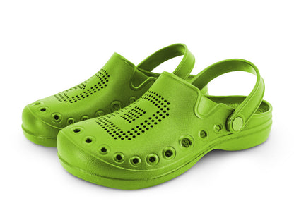 Clogs Delphin OCTO / hellgrüne