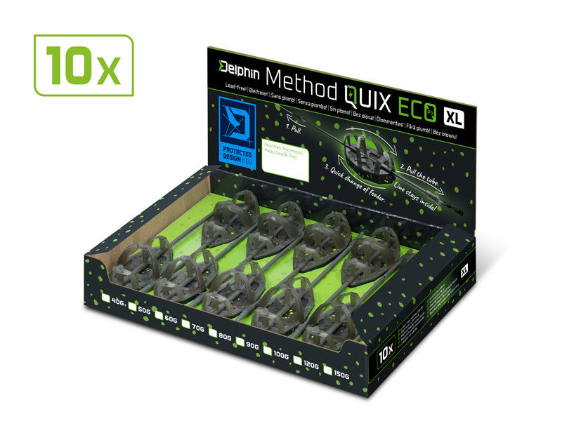 Bleifreies Futterkorb Delphin Method QUIX ECO XL