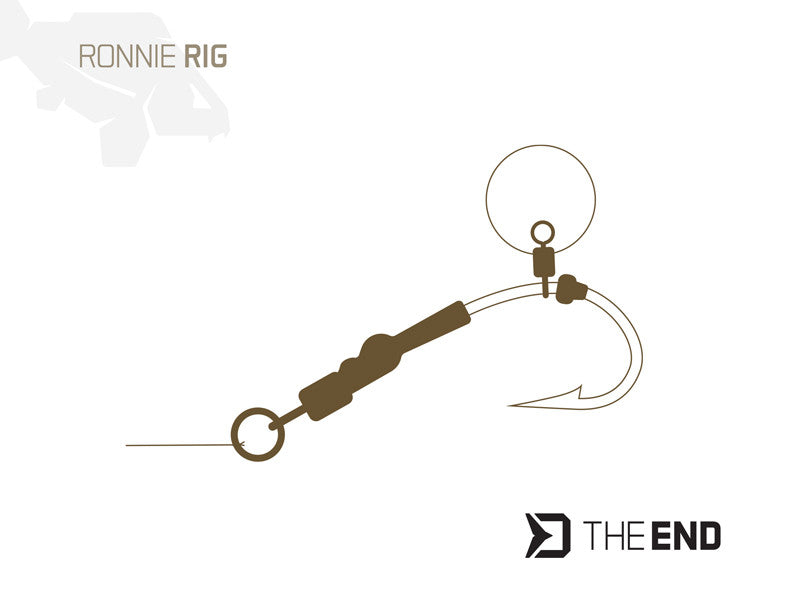 Delphin TheEND Ronnie Rig Montage / 4 st.