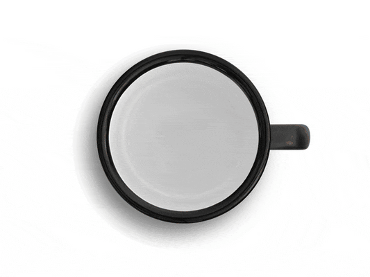Emaillierte Tasse Delphin CARPO