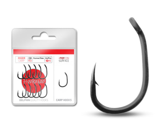 Haken Delphin HKD RIGER tefcon / 10+1St.