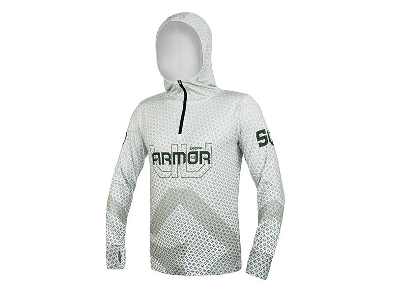 Delphin UV ARMOR 50+ Kapuzen-T-Shirt