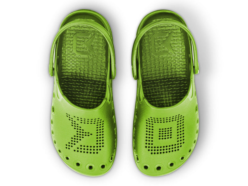 Clogs Delphin OCTO / hellgrüne