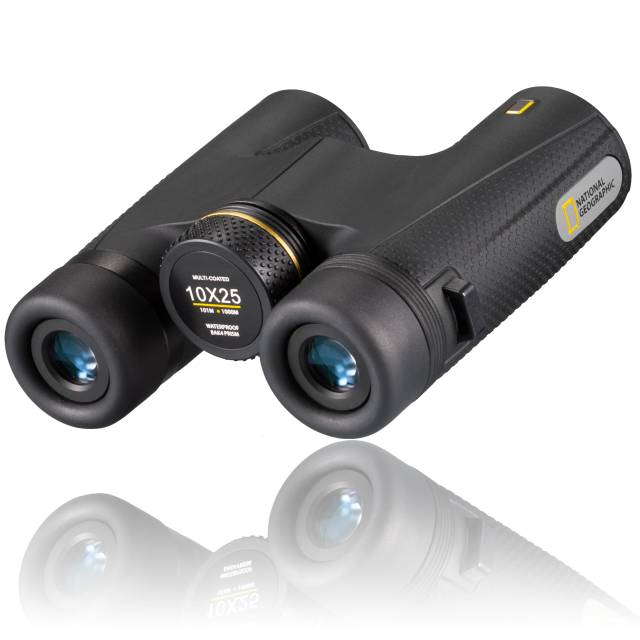 NATIONAL GEOGRAPHIC 10x25 Taschenfernglas mit hochwertigen BaK-4-Prismen