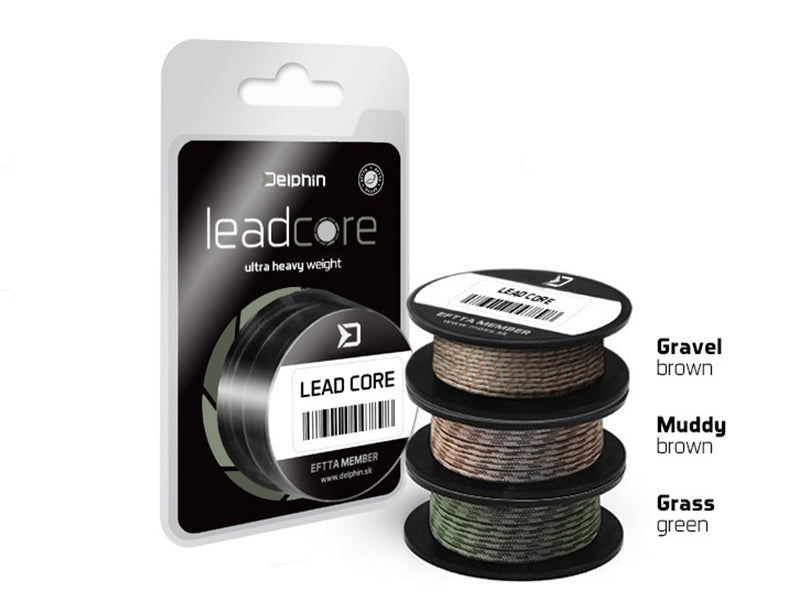 Delphin LEADCORE braun Gravel