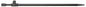 Mikado Rutenauflage Telescopic - Klemmung - 75-120cm - 1 Stk.