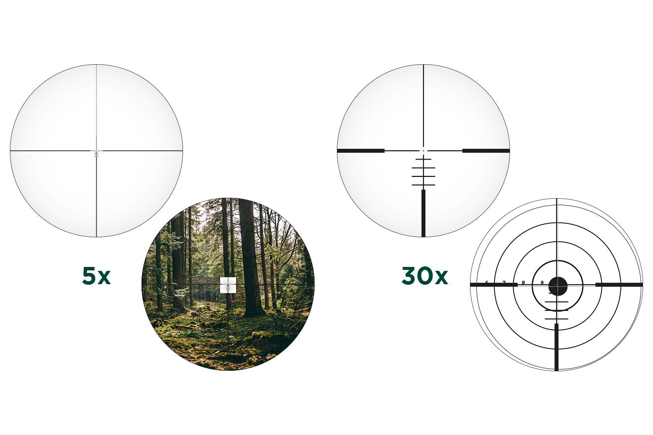 ALPEN OPTICS Apex XP Zielfernrohr 5–30x56 BDC mit SmartDot Technology