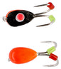 Mikado Köder - Ice Bug Orange Größe 4mm - Schwarz - 4 Stk.
