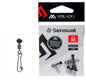 Mikado Befestigungssystem - WAGGLER/FEEDER - Adapter - Größe S - 5 Stk.