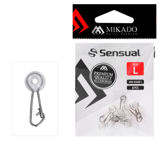 Mikado Fixing System - Snap With Bead - Size L - 8 pcs.