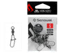 Mikado Kugellagerwirbel - Mit Fastlock Snap NR. 4 Bn - 5 Stk.