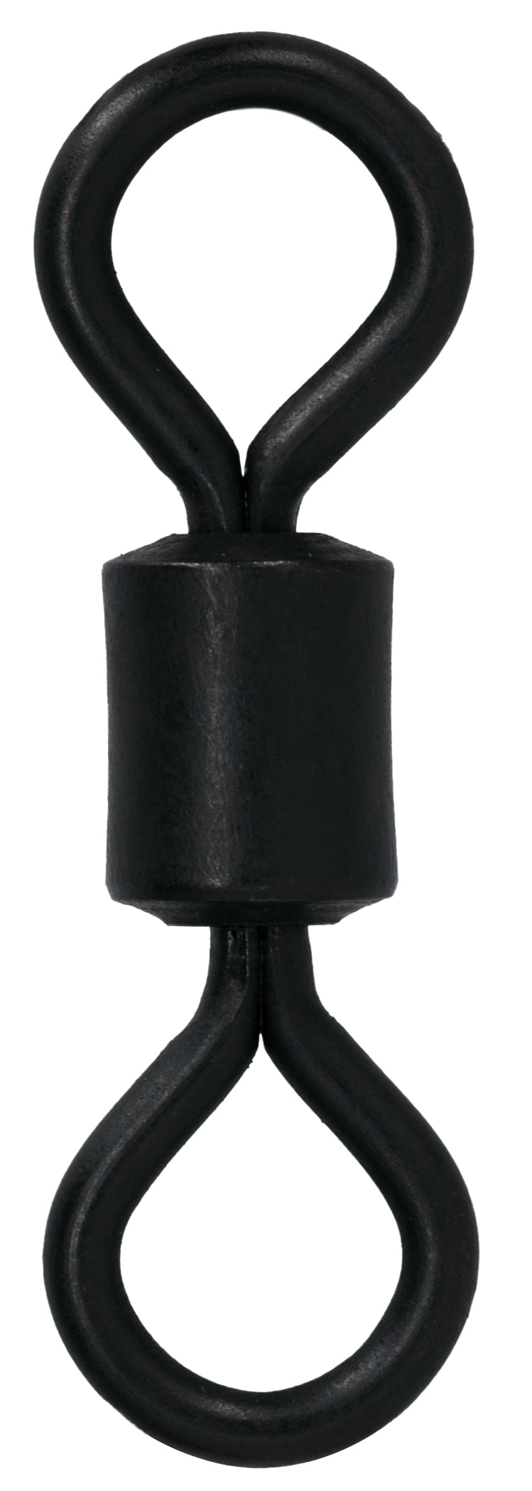 Mikado Roll-Wirbel - NR. 3/0 - Schwarz Matt - 5 Stk.