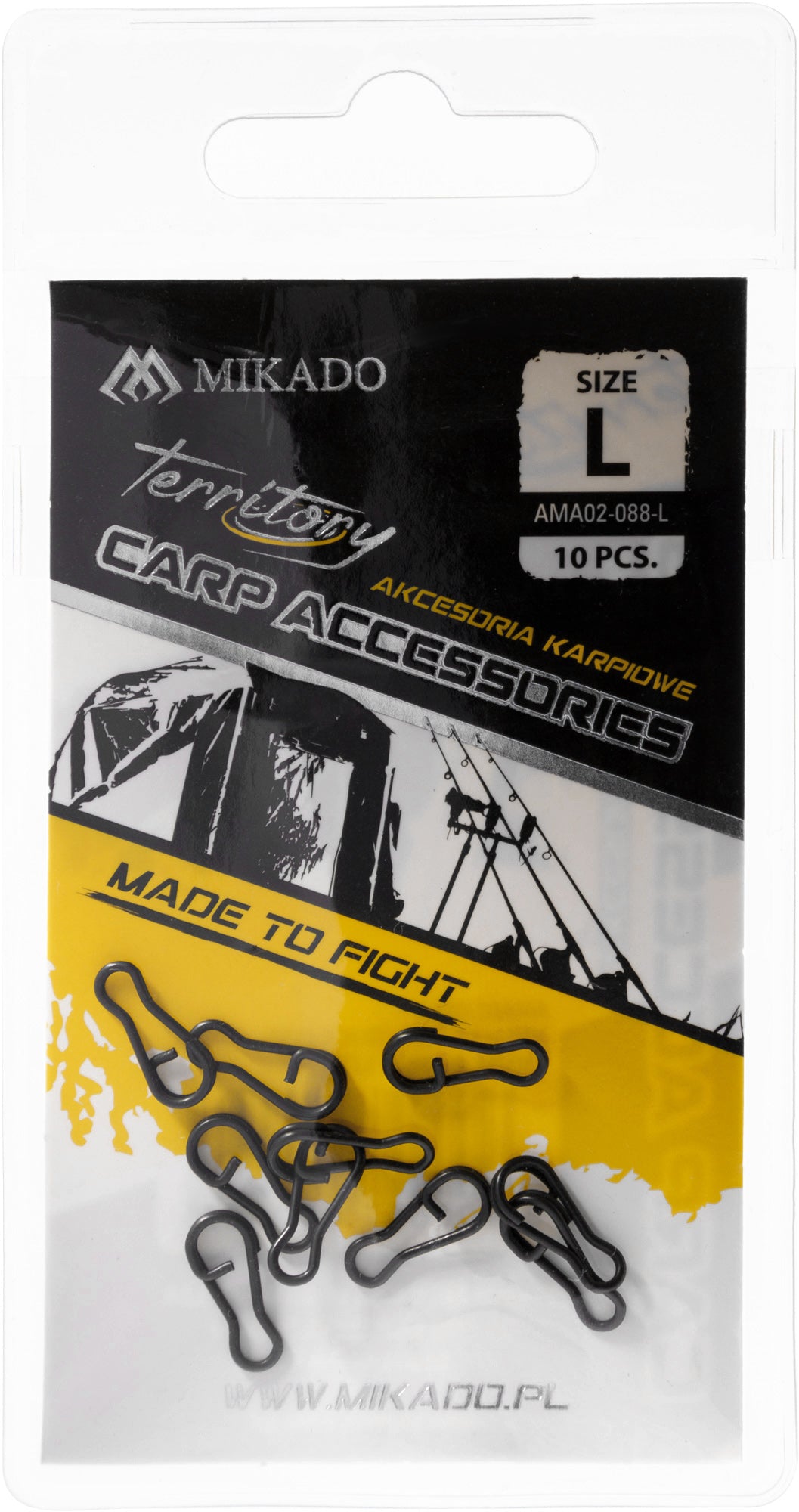 Mikado Snap - Quick Clip - Größe L - 10 Stk.