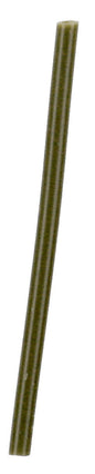 Mikado Gummis - Für Haken Grösse 6-10 - Silikon - Größe 0.75mm - Dunkelgrün - 15 Stk.