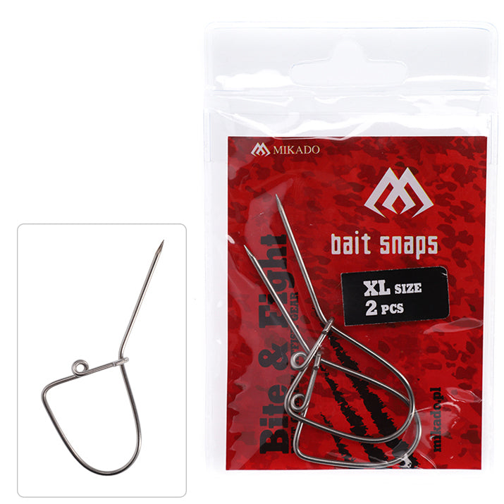 Mikado Catfish Live Bait Snap – Size L – 2pcs