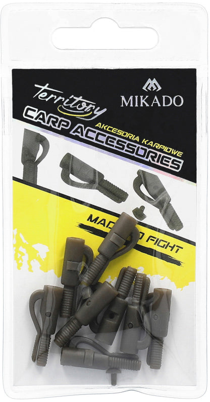 Mikado Sicherheitsclip - Für Blei Mit Stecker - Dunkelgrün - 10 Stk.