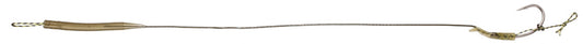 Mikado Karpfen Rig - Anti-Blow Out Rig 23cm/25lbs - Haken 6 - 2 Stk.