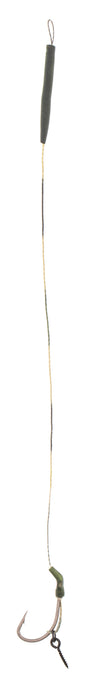 Mikado Karpfen Rig - Slip D-Rig 23cm/25lbs - Haken 2 - 2 Stk.