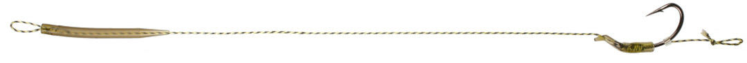 Mikado Karpfen Rig - Universal Rig 23cm/25lbs - Haken 4 - 2 Stk.