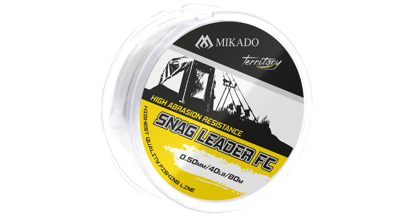 Mikado Schock-Leader - Snag Leader Fc 40lbs/0.50mm/80m - 1 Stk.