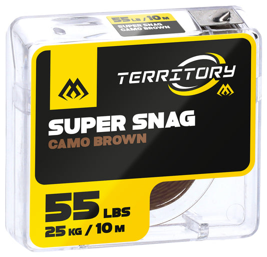 Mikado Braid Hooklink - Super Snag - - Camo Brown