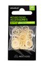Mikado Pelletbänder - Method Feeder - 8mm (EXTRA HEAVY) - Transparent - 50 Stk.
