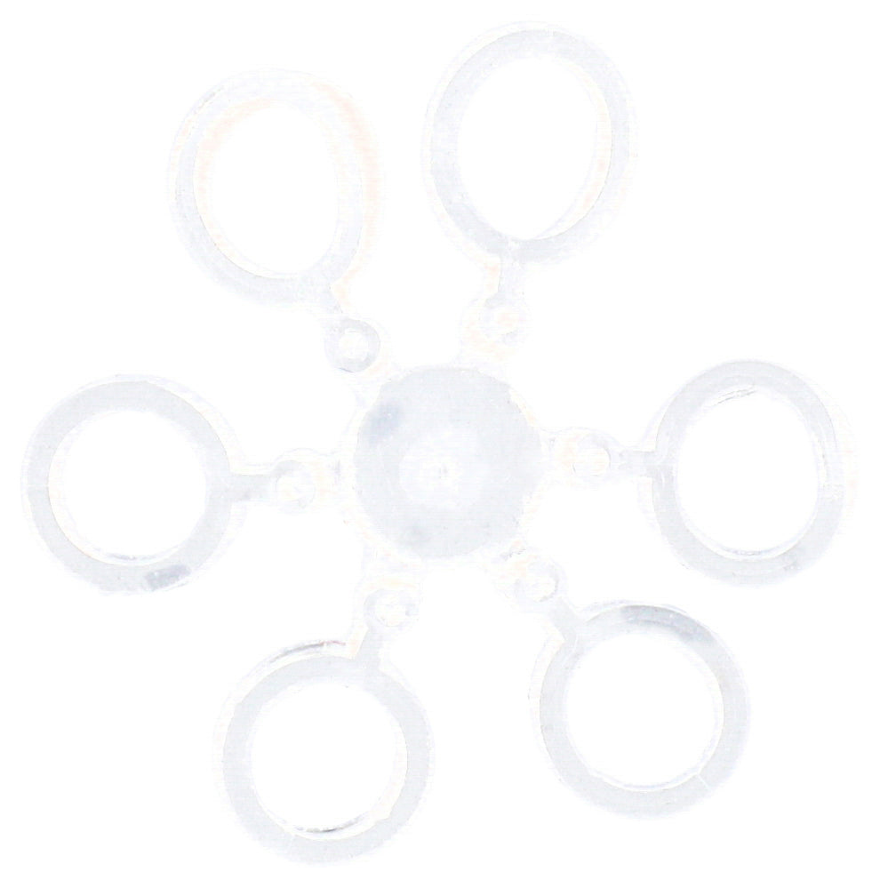 Mikado Pelletbänder - Method Feeder - Auf Ring - 6mm - Transparent - 18 Stk.