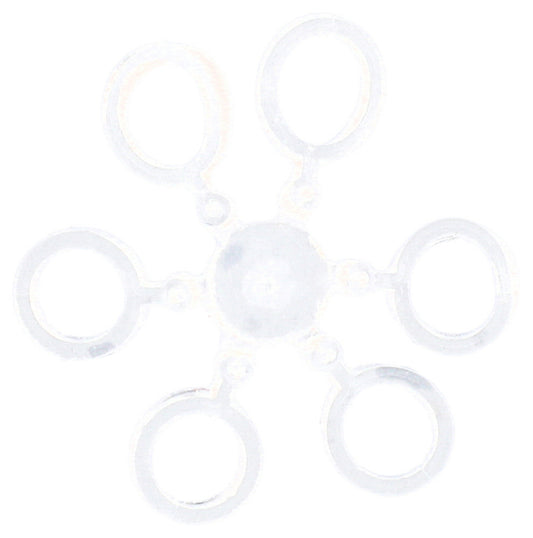 Mikado Pelletbänder - Method Feeder - Auf Ring - 6mm - Transparent - 18 Stk.