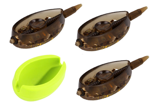 Mikado Feeder - Method Feeder Aperio L Set - 15+20+30g+ Feeder Form - 1 Satz
