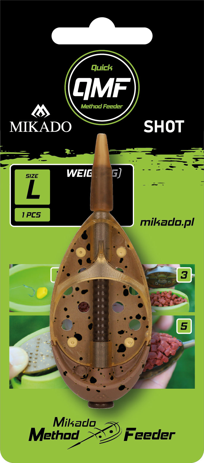 Mikado Feeder - Method Feeder Shot Q.M.F. System L - 20g - 1 Stk.