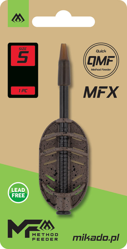Mikado Feeder - Method Feeder Mfx - Q.M.F. Größe S - 40g - 1 Stk.