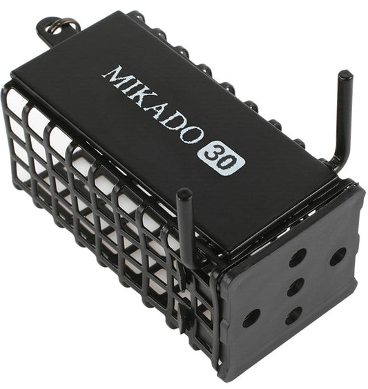 Mikado Feeder - Quadrat Mit Klaue - 20g (25x30x44) - Schwarz - 10 Stk.