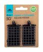 Mikado Feeder - Square With Bottom - 50g - (30x30x44mm) - 2 pcs.