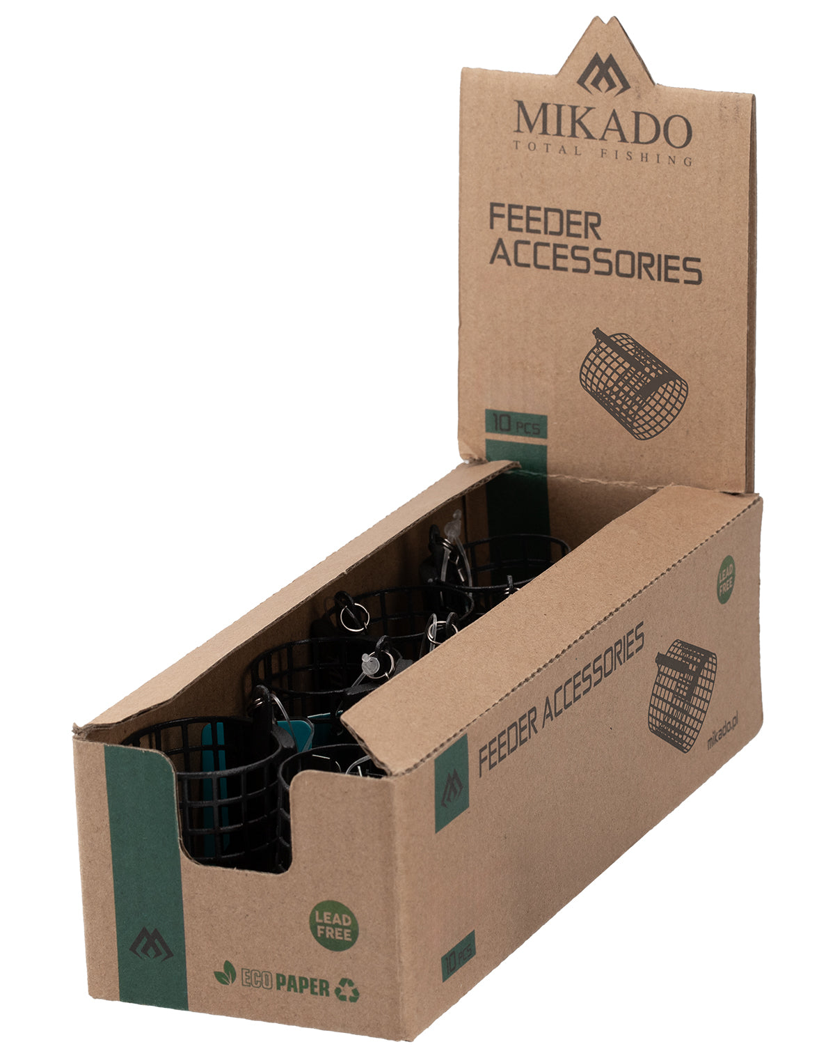 Mikado Feeder - Rund Größe - Xl (49x69) - Schwarz - 10 Stk.
