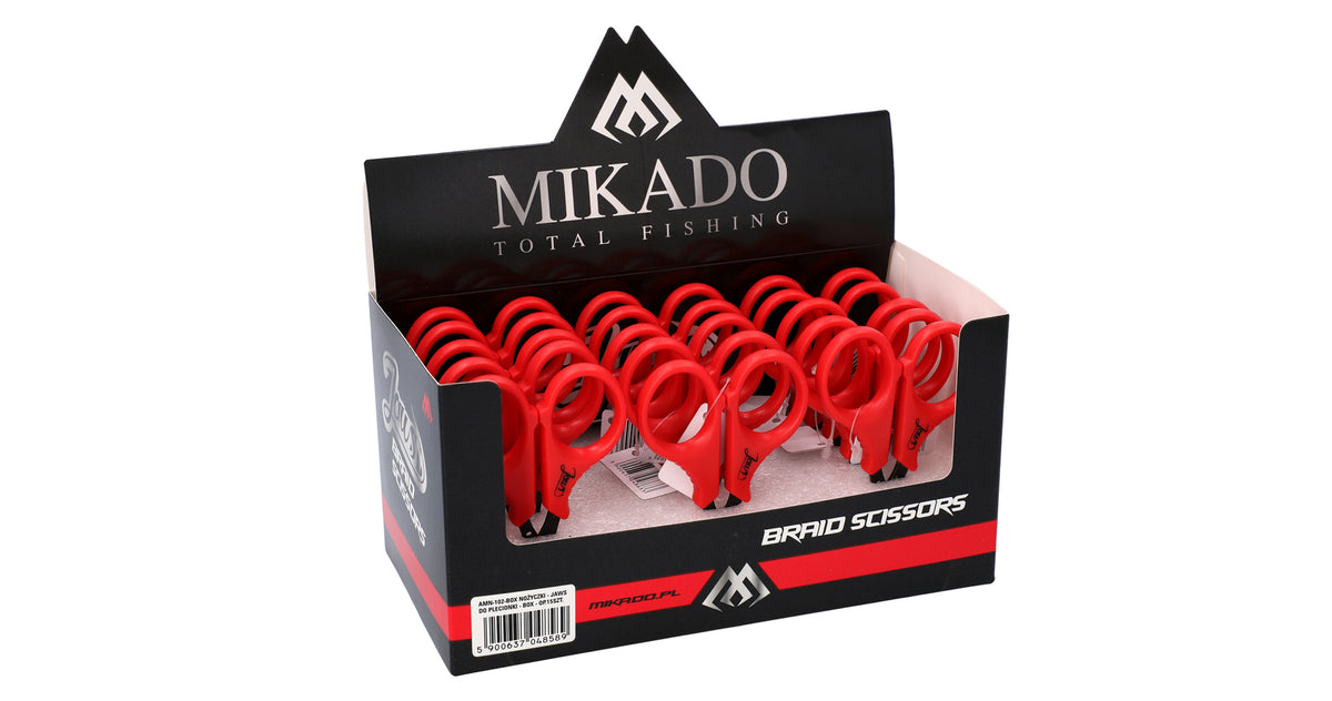 Mikado Schere - Jaws - Für Geflochte Schnüre - 15 Stk.