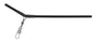 Mikado Rohr - Anti-Tangle Mit Karabiner - Gebogen - 15 Cm - 3 STK.