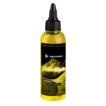 Mikado Liquid Method Feeder - Double Dose Yellow Spin 100ml - Packung 1 stk.