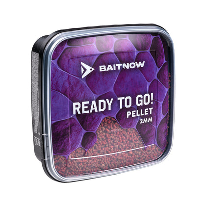 Mikado Pellet Method Feeder - Ready To Go Mulberry 2MM 500g - Packung 1 stk.
