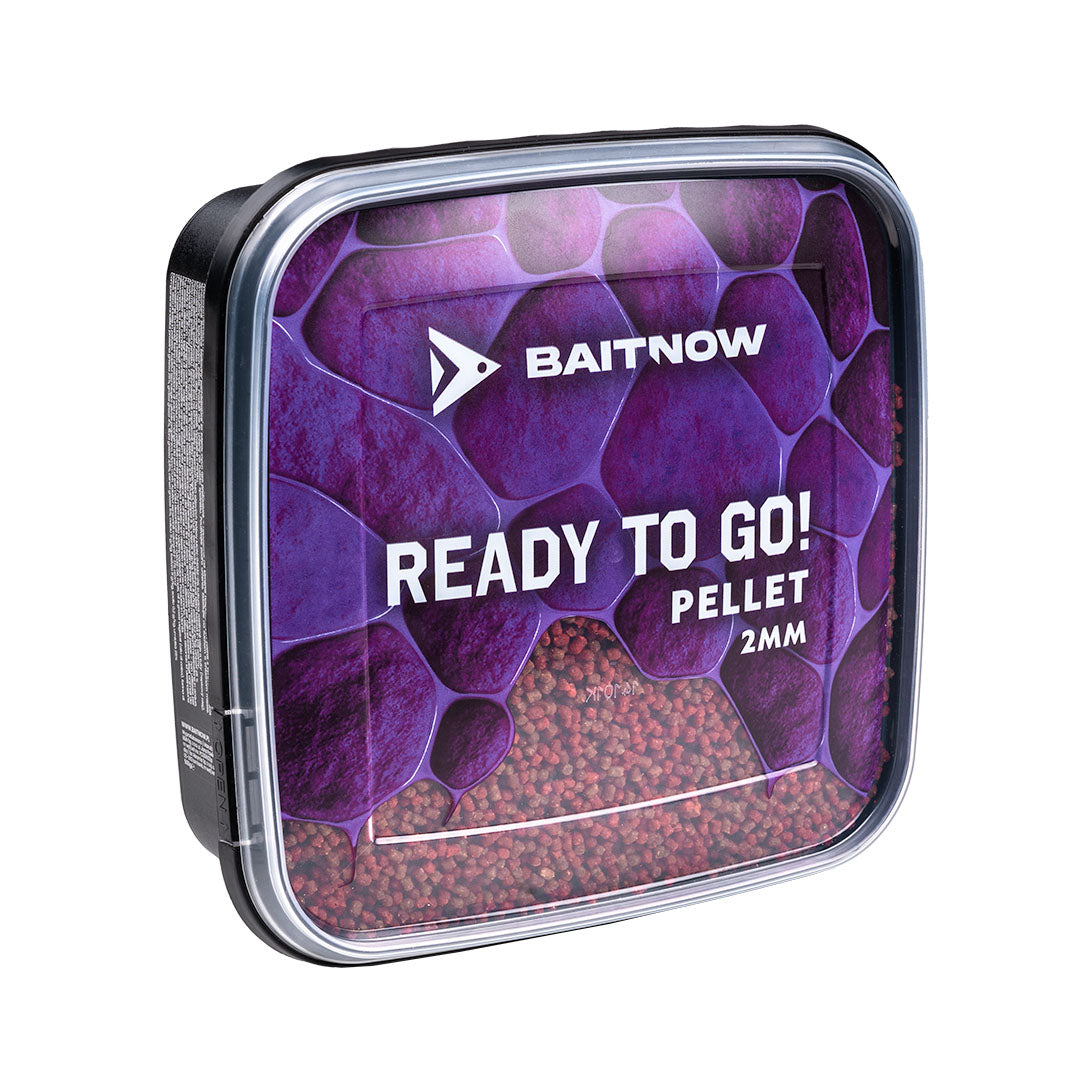 Mikado Pellet Method Feeder - Ready To Go Bubble Gum 2MM 500g - Packung 1 stk.