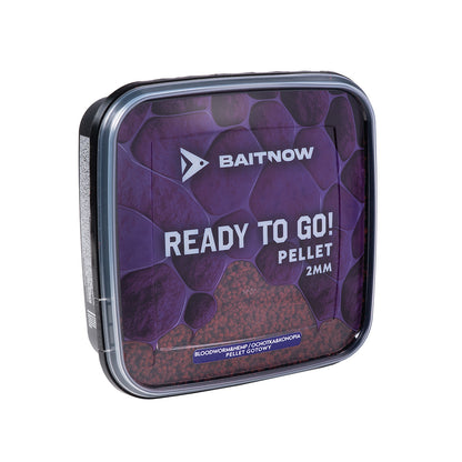 Mikado Pellet Method Feeder - Ready To Go Bloodworm Hemp 2MM 500g - Packung 1 stk.