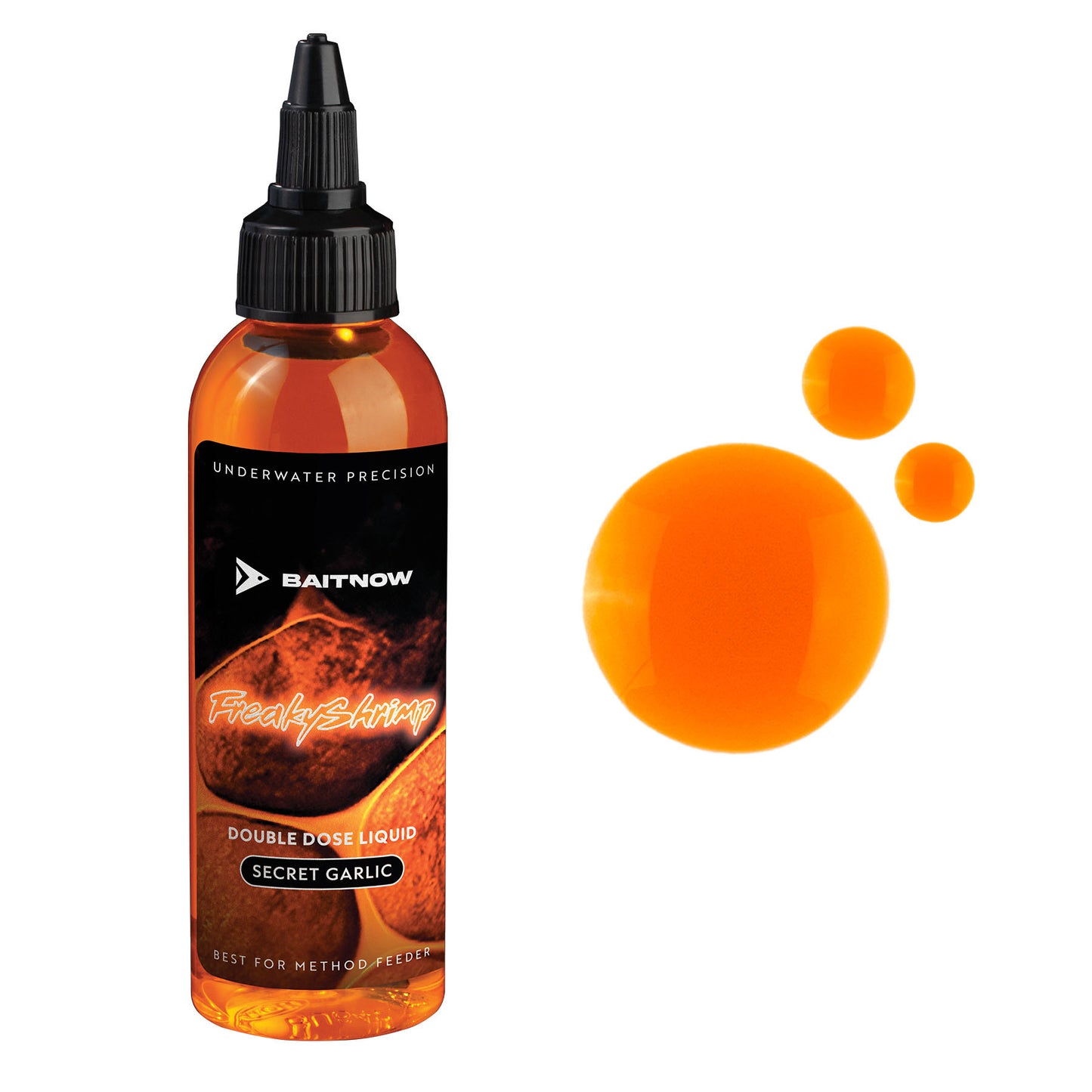 Mikado Liquid Method Feeder - Double Dose Freaky Shrimp 100ml - Packung 1 stk.