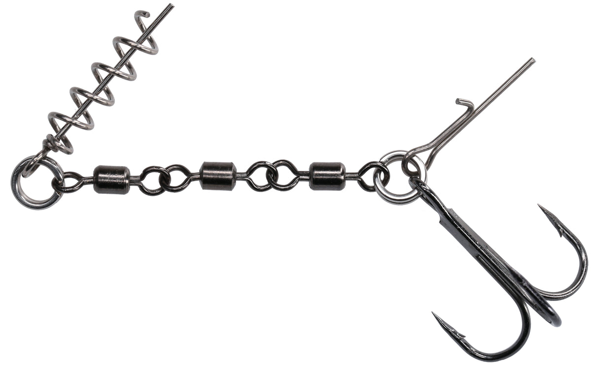 Mikado Stinger - Jaws Evo Stinger - 25kg - Drillingshaken NR. 1 - 2 Stk.