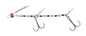 Mikado Stinger - Jaws Double Evo Stinger Xl - 30kg - Drillingshaken NR. 2/0 - 2 Stk.