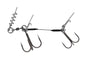 Mikado Stinger - Titan Jaws Double Evo Titanium - 25 Kg - Drillinge 1/0 , 1 -  1 STK.