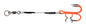 Mikado Stinger - Titan Jaws Evo Titanium - 13 kg/8 Cm - Drilling 1 Uv -  2 STK.