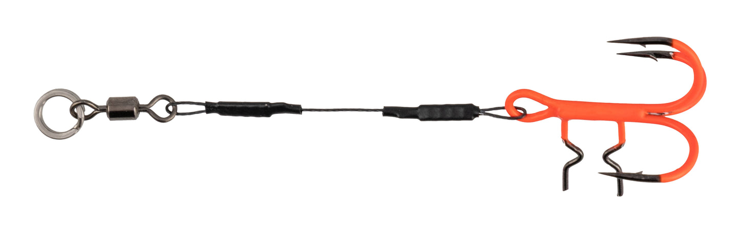 Mikado Stinger - Titan Jaws Evo Titanium - 13 kg/8 Cm - Drilling 4 Uv -  2 STK.