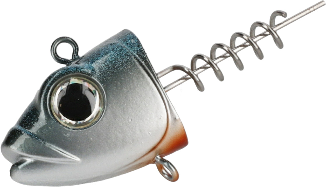Mikado Schraube - Für Softlures Jaws Vertical - 15g/BLUE Roach - 2 Stk.