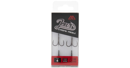 Mikado Drillingshaken - Jaws Strong Dreifach NR. 2 - 6 Stk.